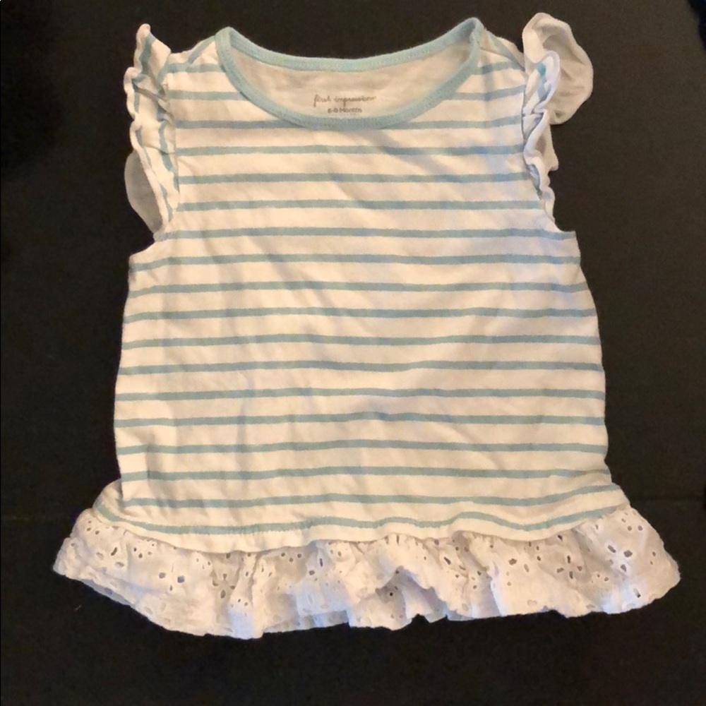 6-9 month old baby girl shirt